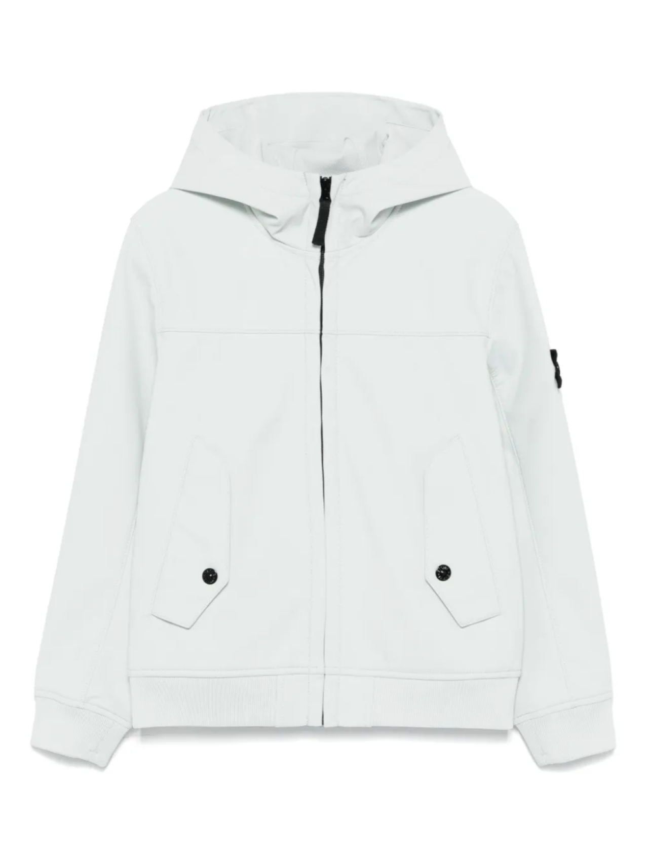 

Куртка с капюшоном и нашивкой Compass Stone Island Junior, синий