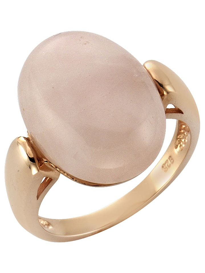 

Zeeme Кольцо из розового золота с драгоценными камнями