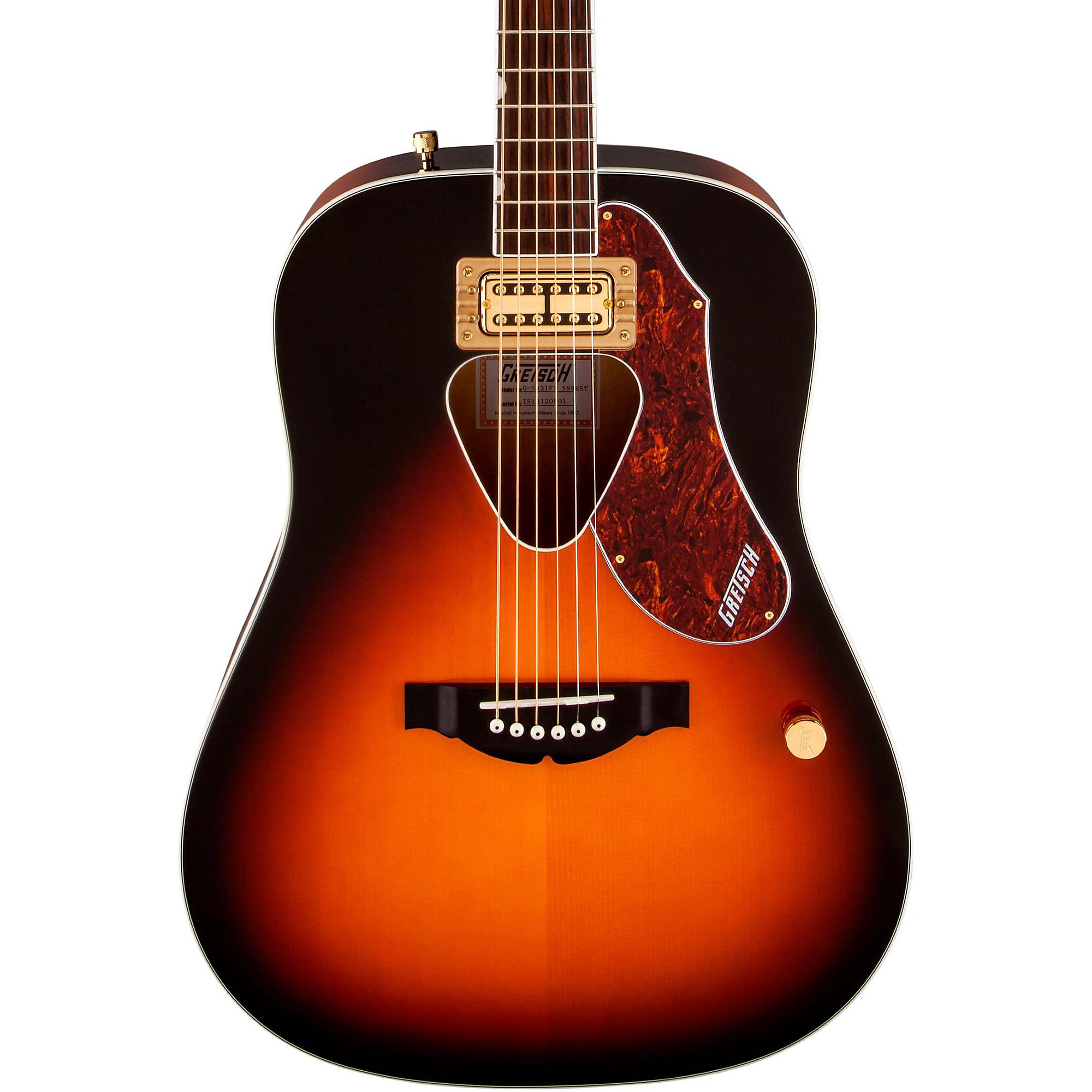 

Gretsch Guitars G5031FT Rancher Акустически-электрическая гитара Sunburst