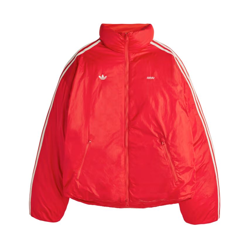 Пуховик Adidas X Avavav Adidas Originals, красный — фото 2