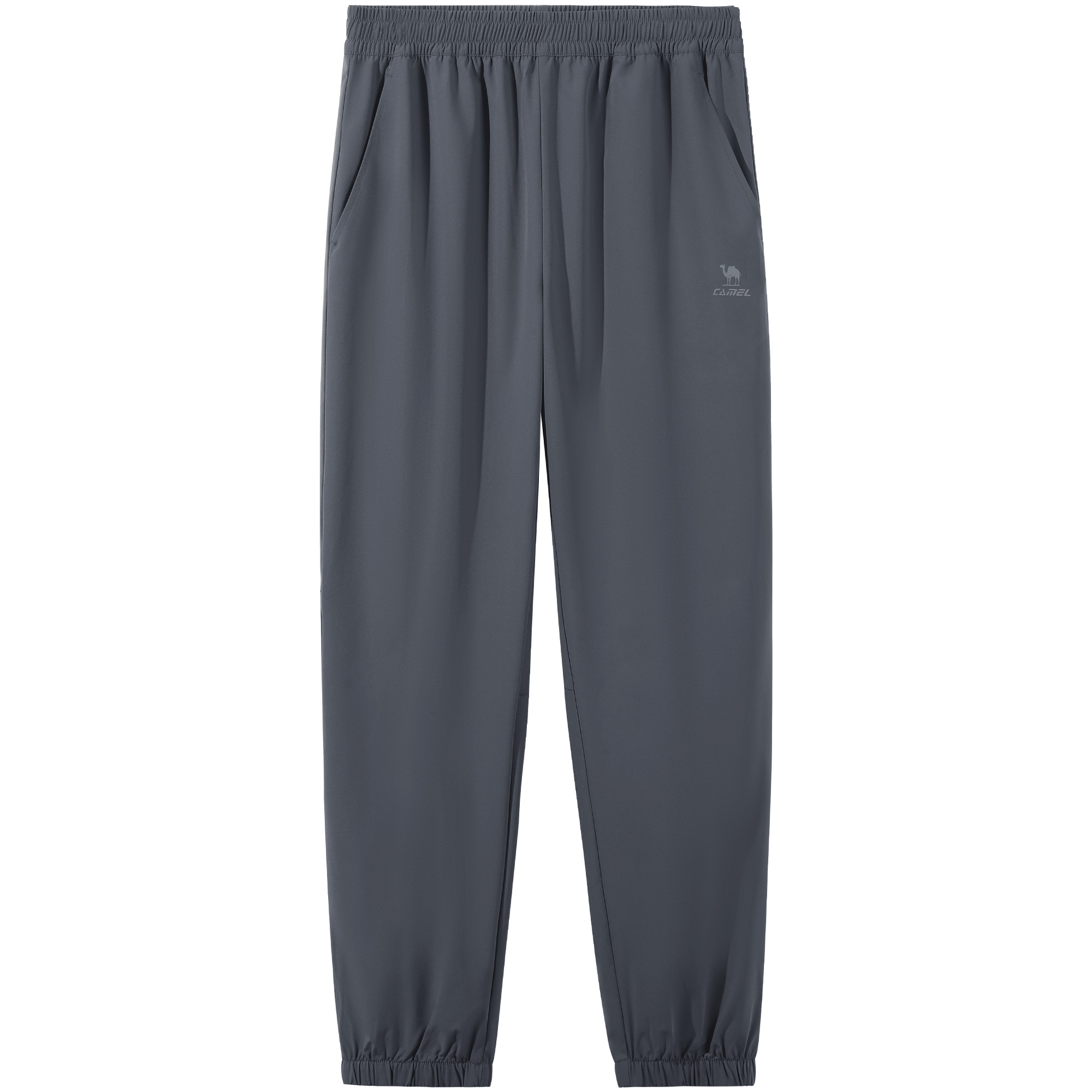 

Повседневные брюки мужские тонкие с манжетами CAMEL, темно-серый