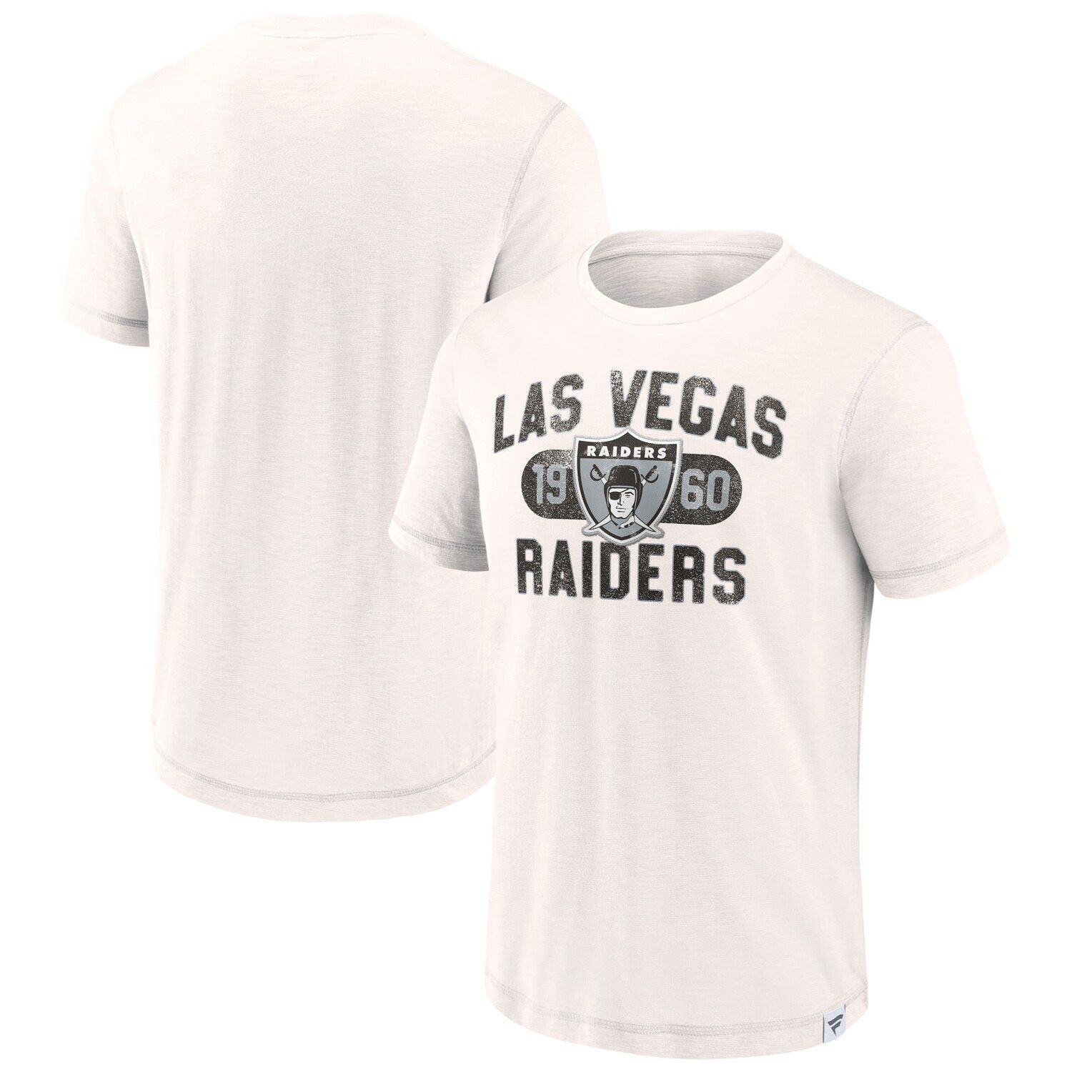 

Мужская белая футболка Fanatics с логотипом Las Vegas Raiders Team Act Fast, Белый, Мужская белая футболка Fanatics с логотипом Las Vegas Raiders Team Act Fast