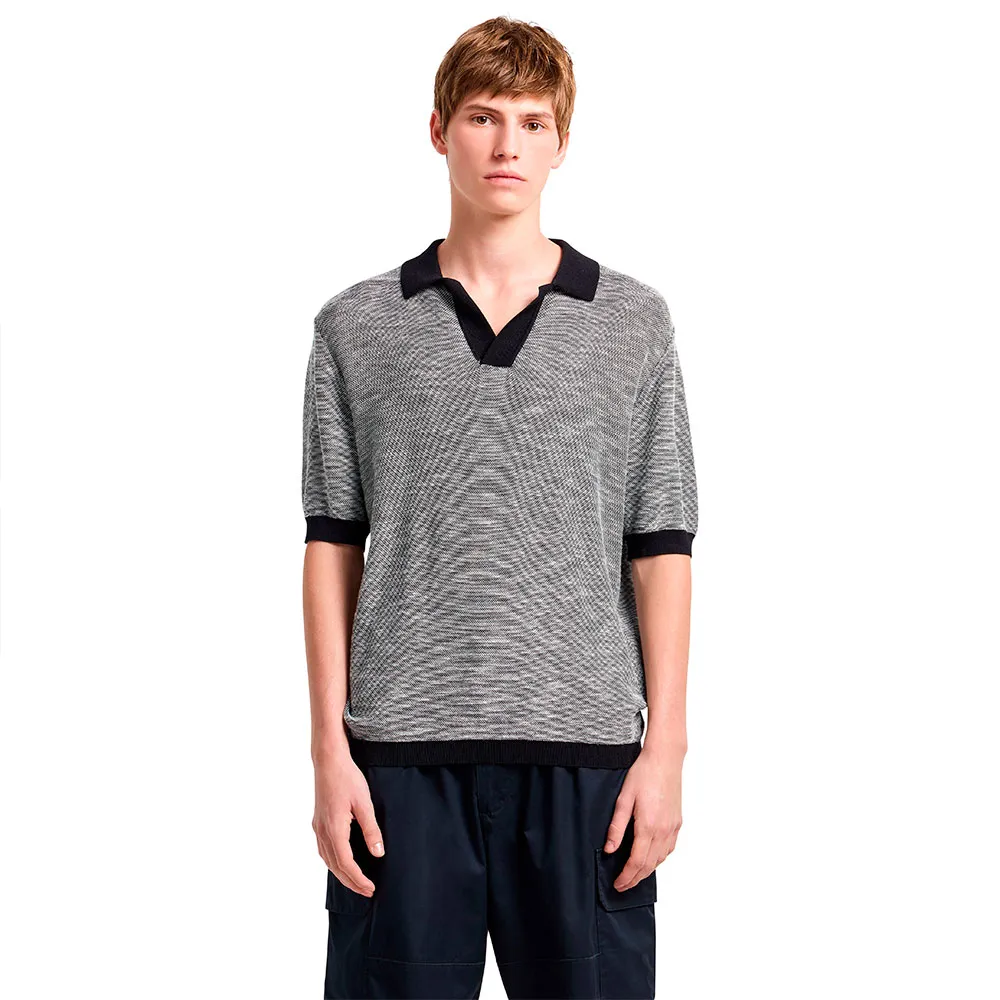 

Поло с коротким рукавом Armani Exchange XM000182_AF11966, серый