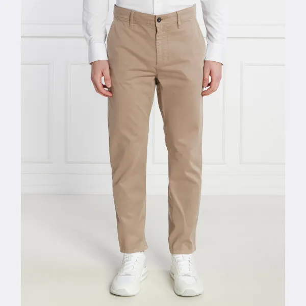 

Зауженные брюки Chino_Tapered Boss, коричневый