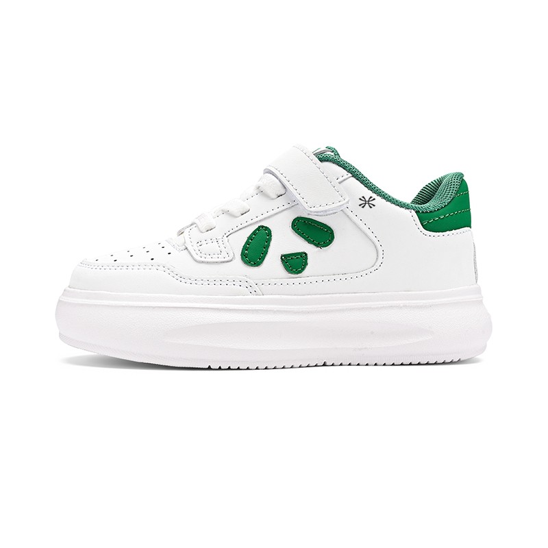 

Низкие детские кроссовки для скейтбординга YUZHAOLIN, белый/зеленый