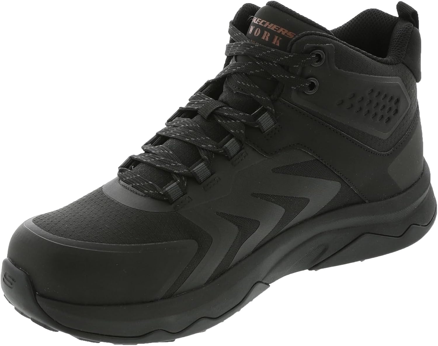 Мужские кроссовки Skechers Speed-Flex Trekker с защитным носком, черный — фото 4