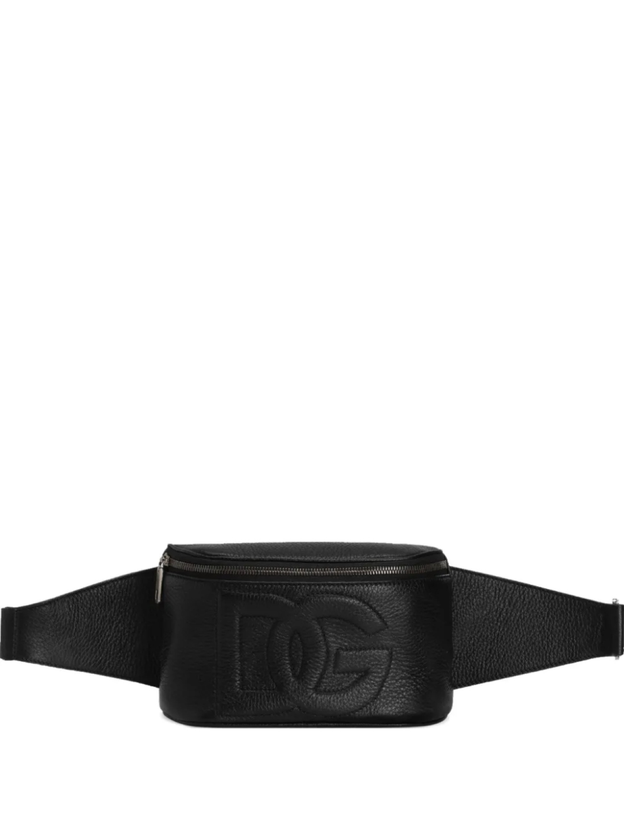 

Кожаная поясная сумка Dolce & Gabbana, черный