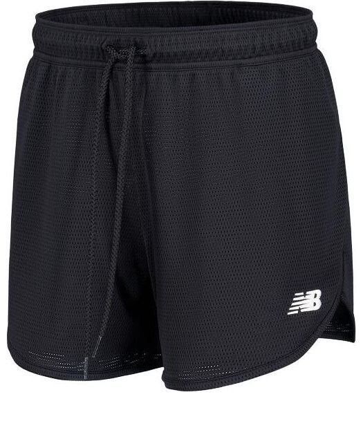 

Шорты спортивные сетчатые короткие New Balance, черный