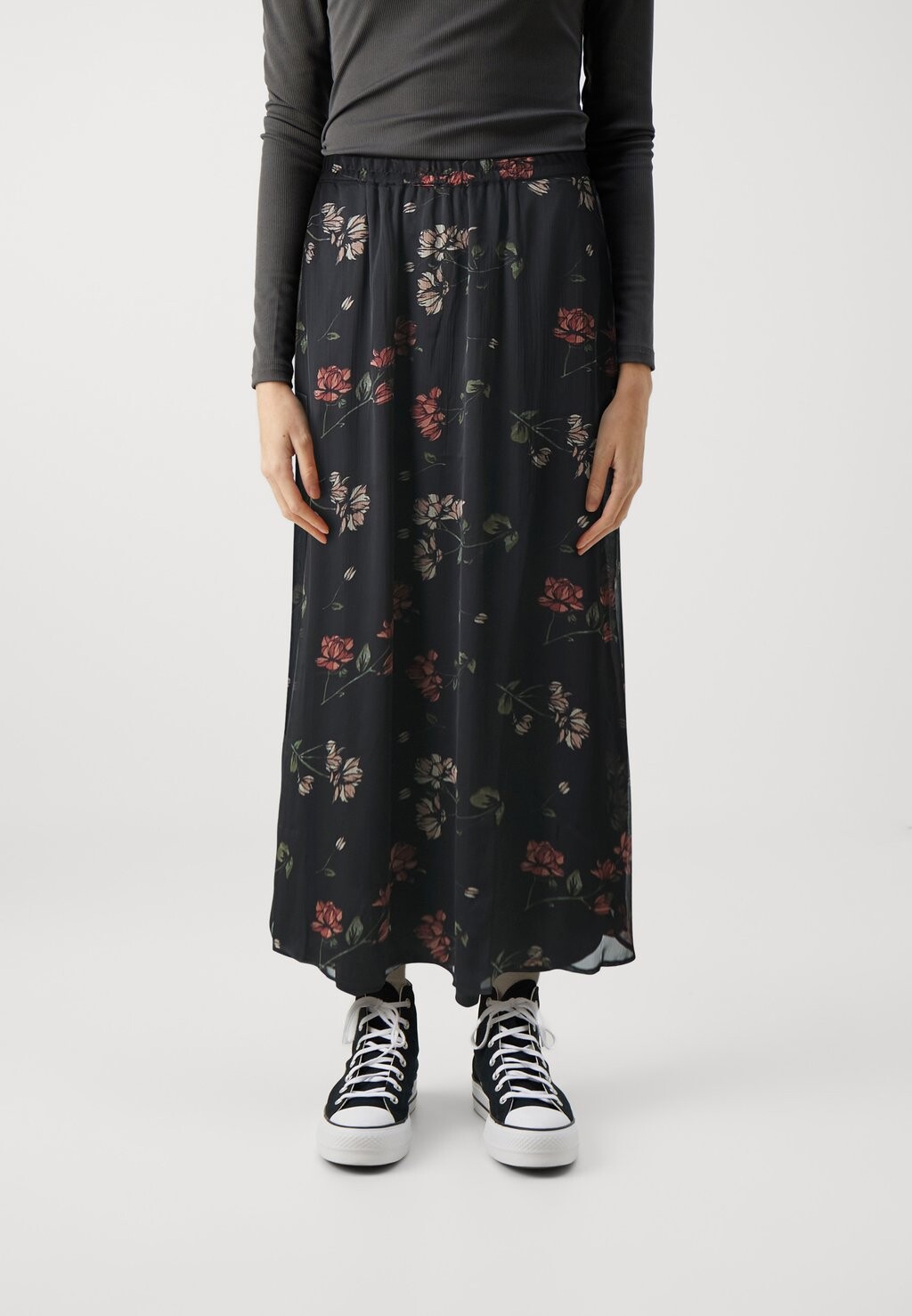 

Длинная юбка Vmsmilla Skirt Vero Moda, черная
