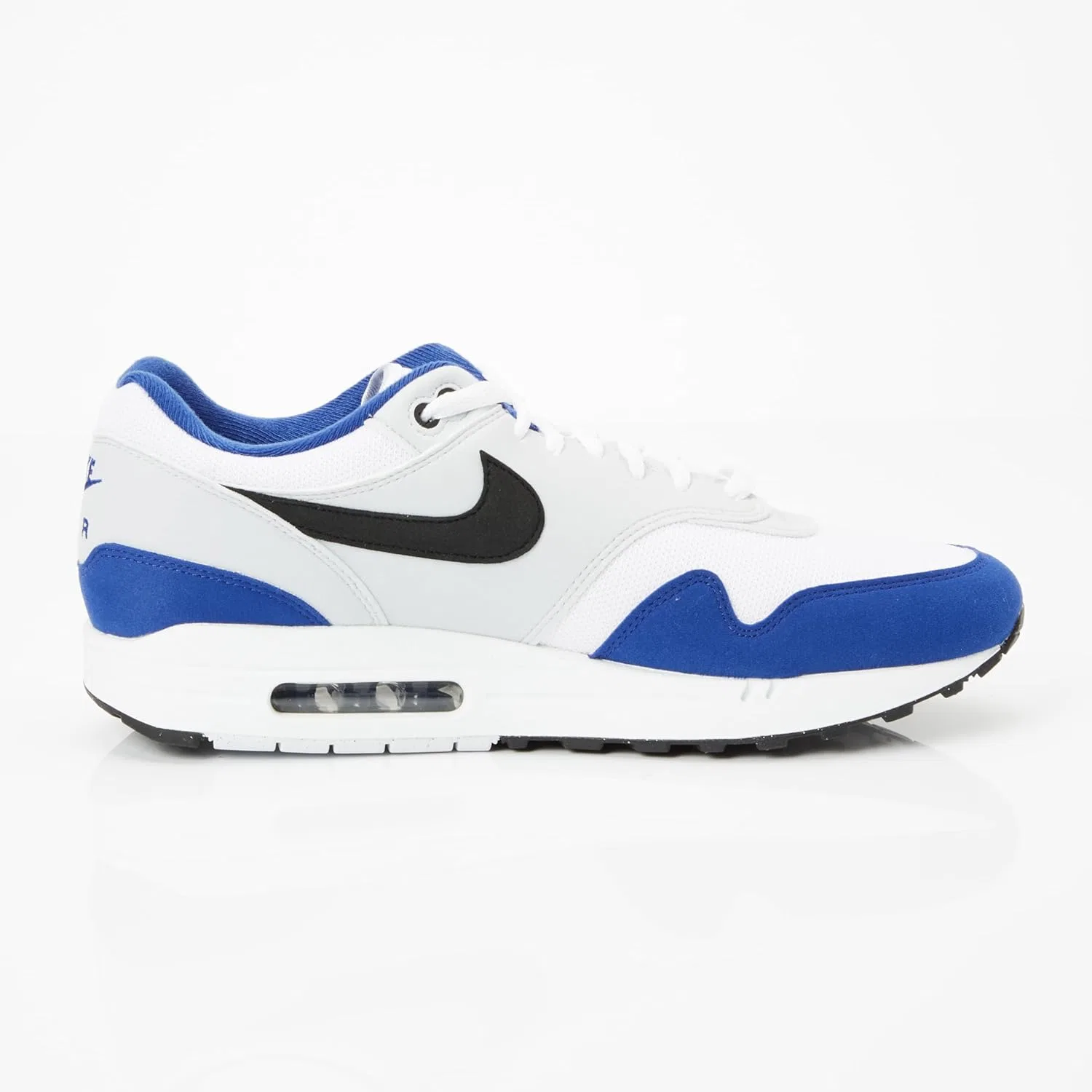 Мужские кроссовки NIKE Air Max 1 Essential, белый/черный/синий — фото 4
