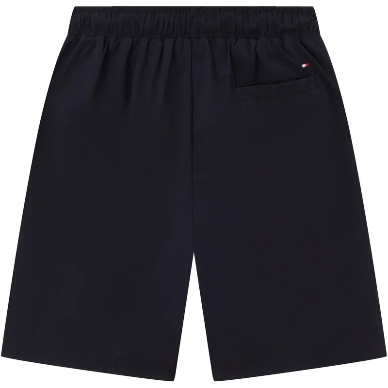 Tommy Hilfiger Шорты детские черные красные белые разноцветные — фото 4
