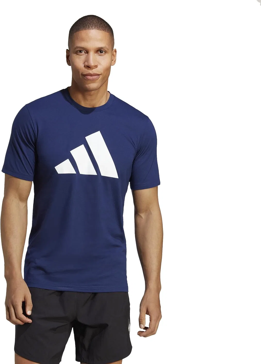 Футболка для тренировок adidas, темно-синий/белый