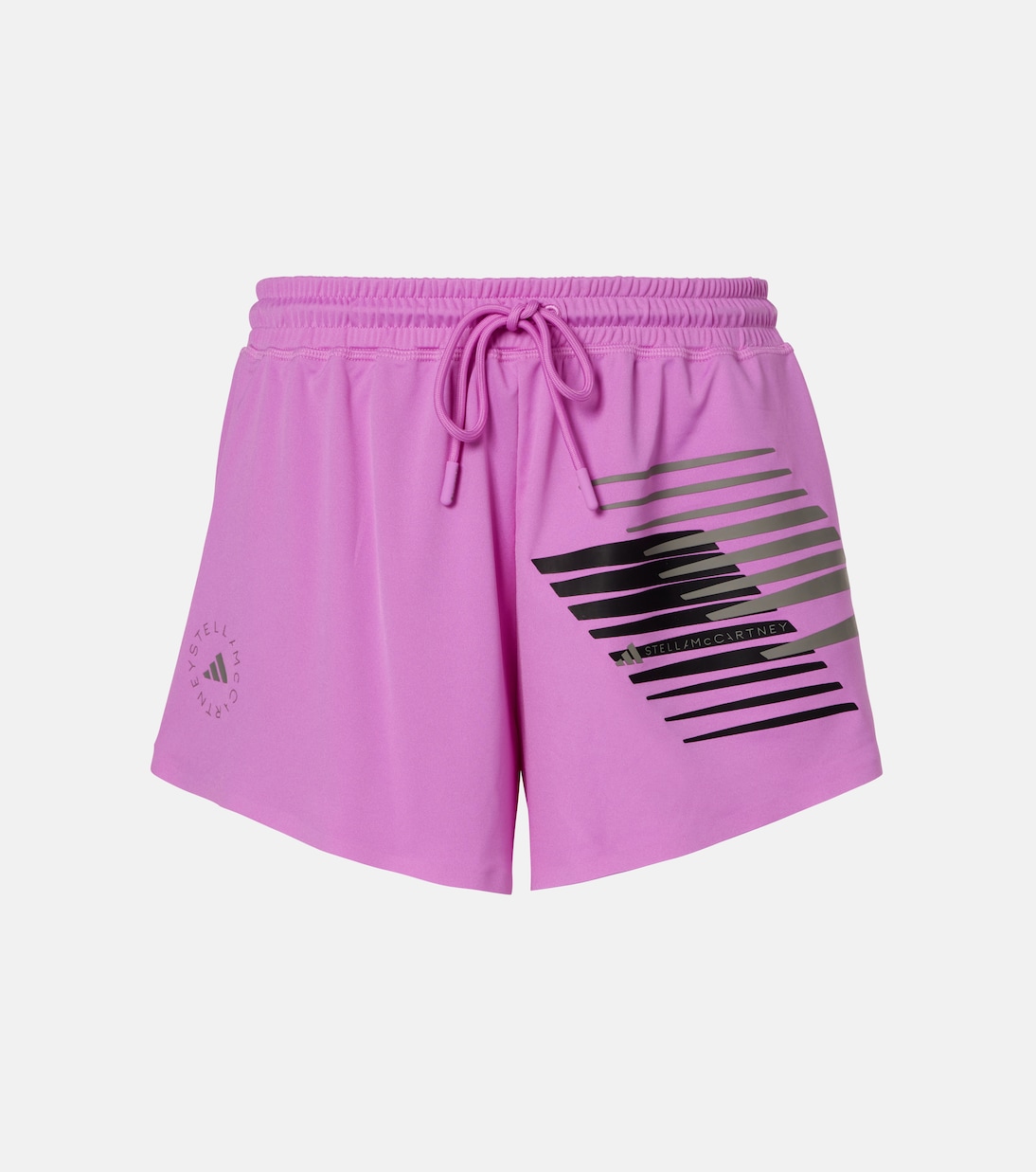 

Шорты с высокой талией Adidas by Stella McCartney, Pulse Lilac