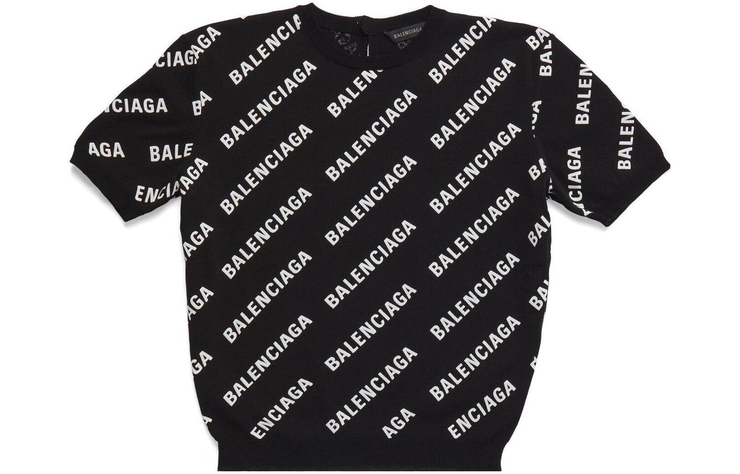

Топ укороченный женский Balenciaga, черный