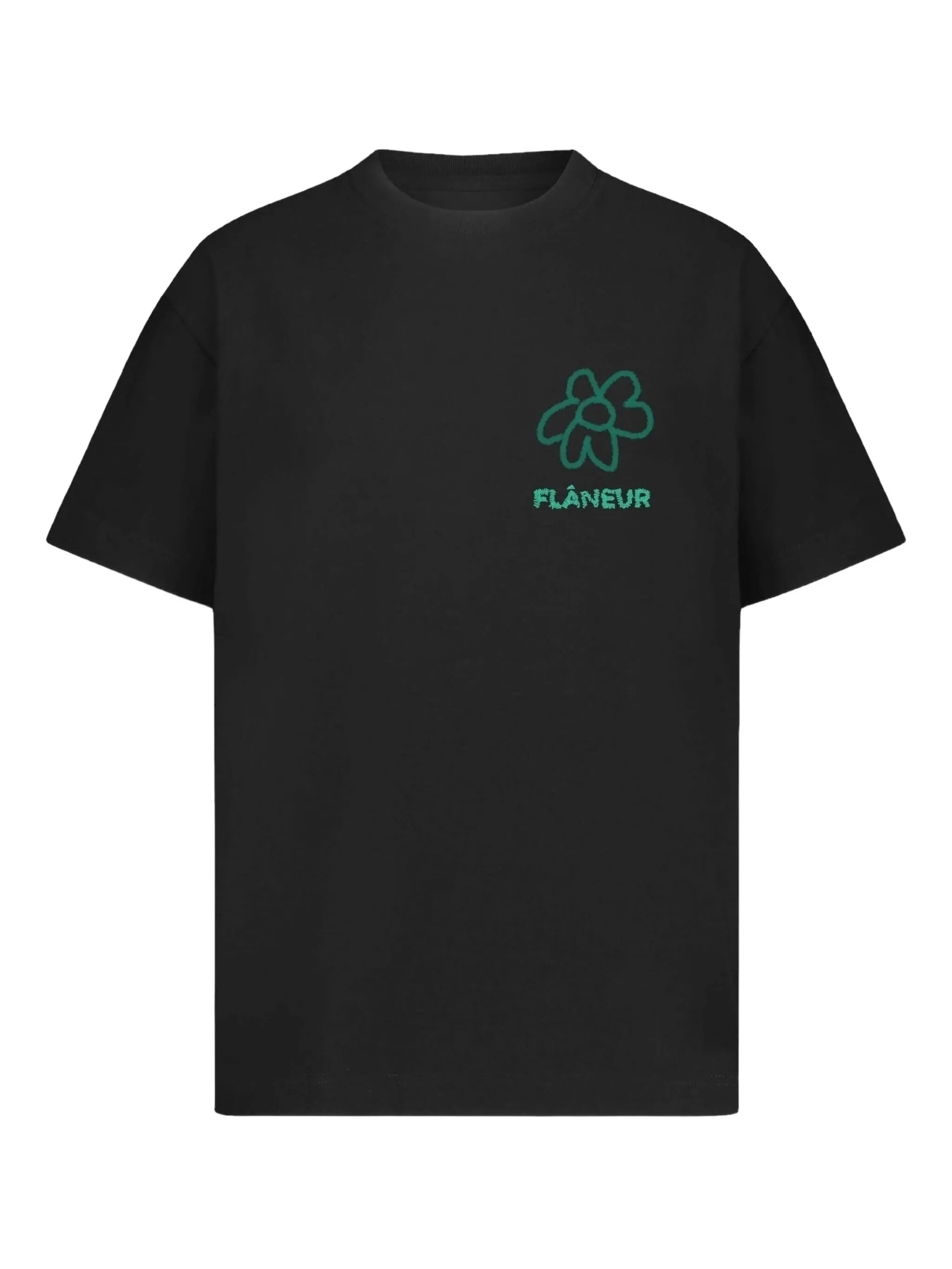 

Футболка с графичным принтом Flâneur, черный