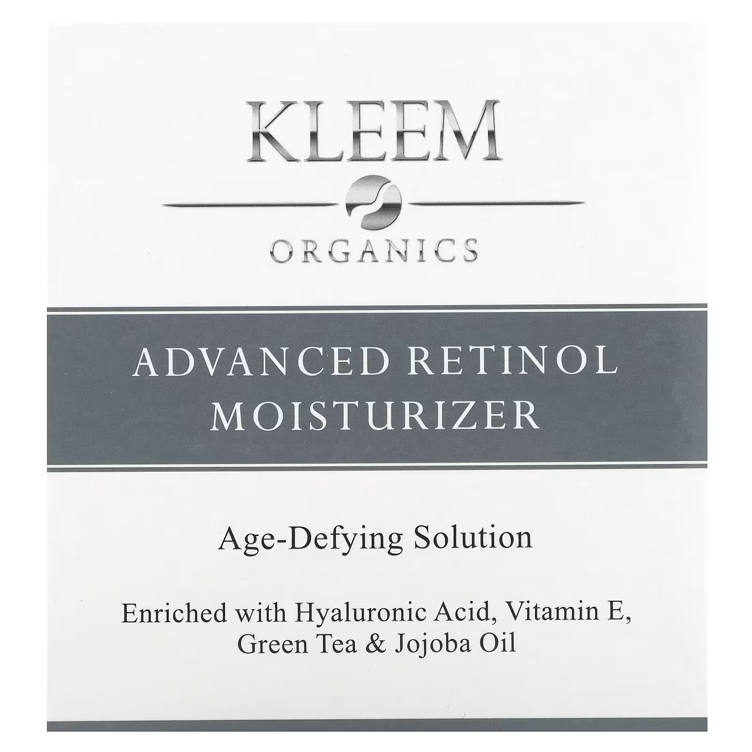 Крем для лица SPF KLEEM ORGANICS Усовершенствованный увлажняющий с ретинолом, антивозрастное средство,,7 жидких унции — фото 2