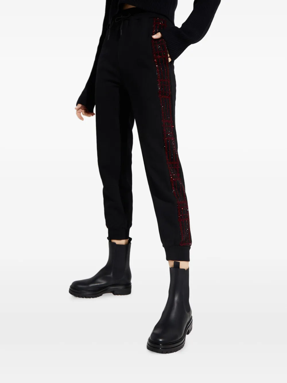 

Спортивные брюки Dua с кристаллами Retrofete, черный