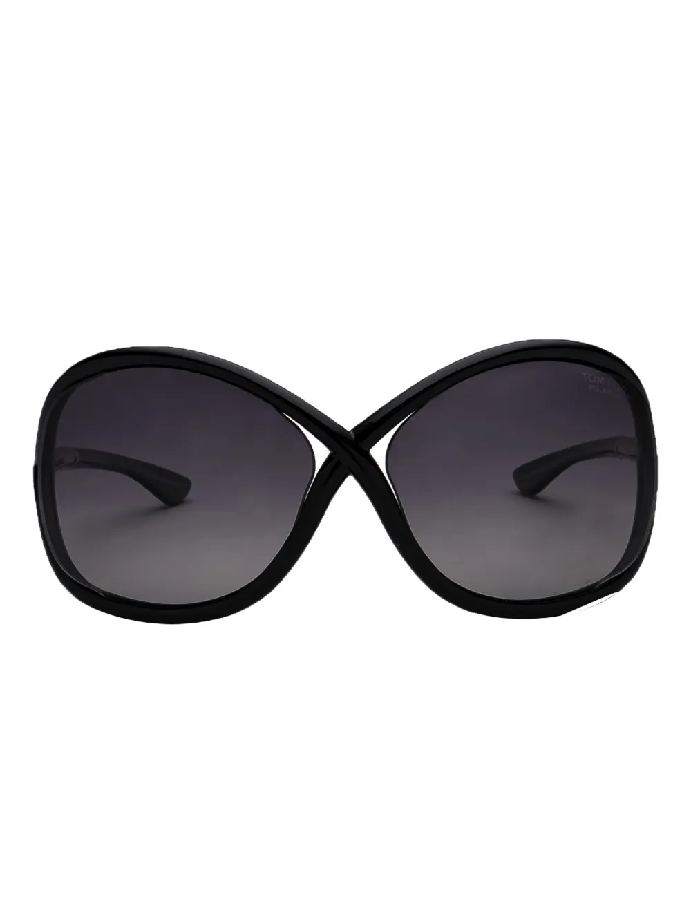 

Солнцезащитные очки в массивной оправе TOM FORD Eyewear, черный