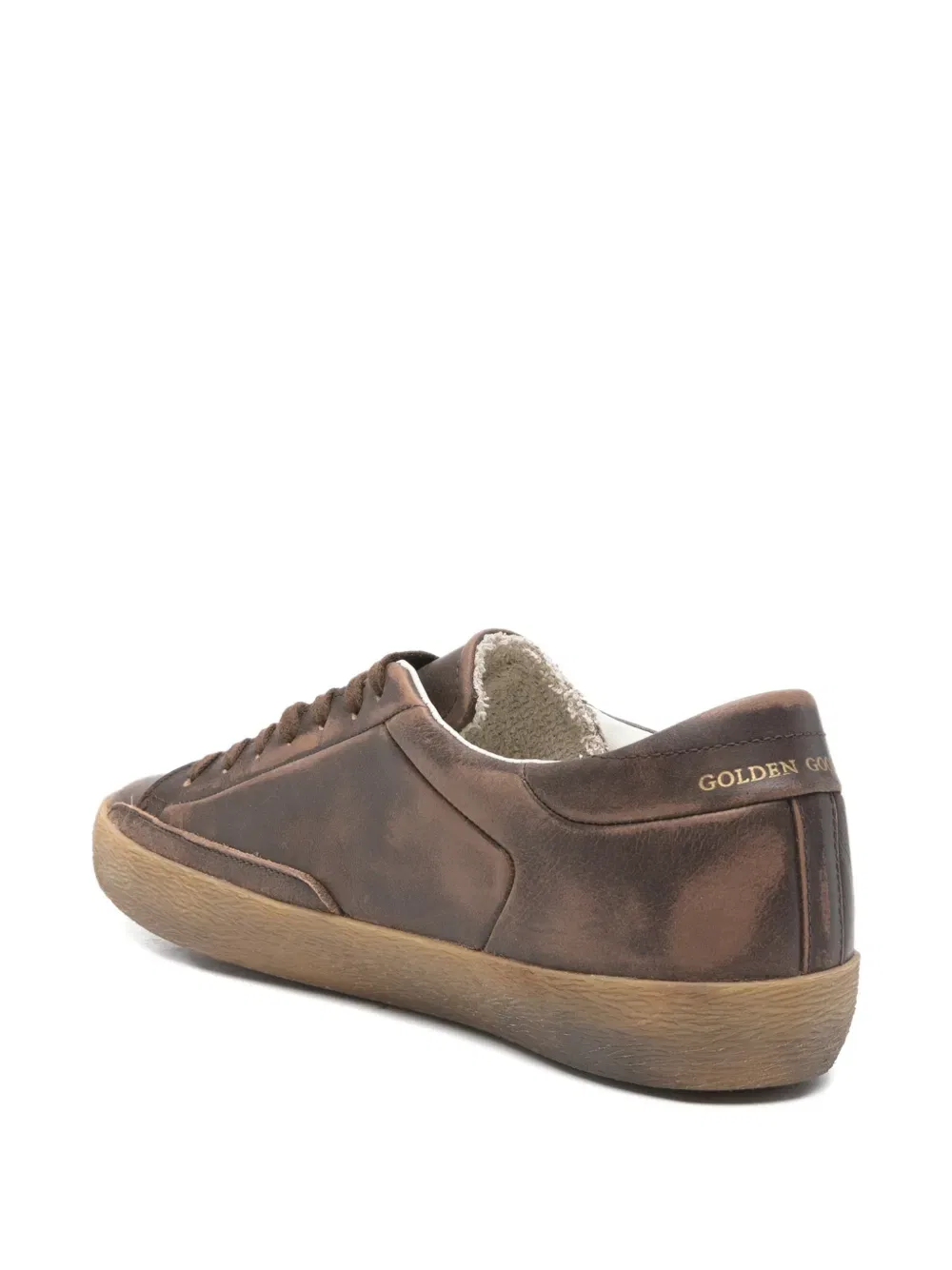 Кроссовки Superstar Golden Goose, коричневый — фото 3