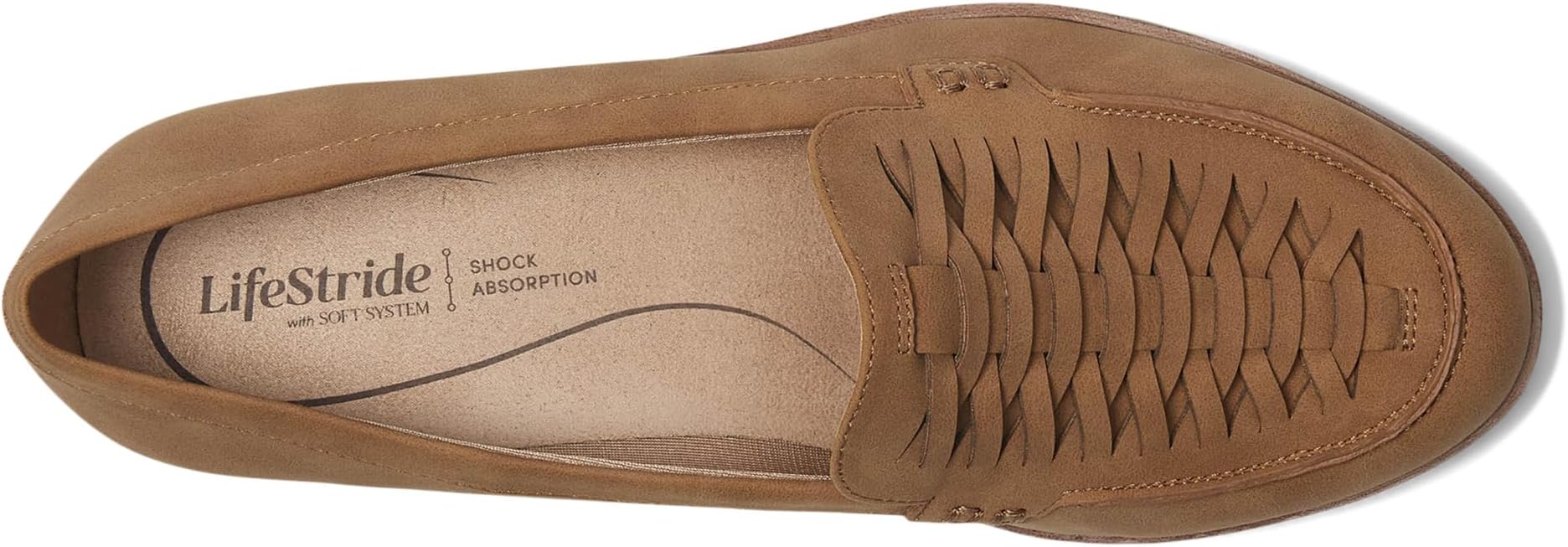 Лоферы LifeStride Zoey Loafer/Moc Shoes, Tan — фото 2