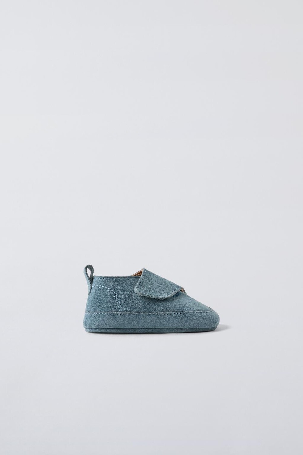 

Кожаные ботинки ZARA, синий