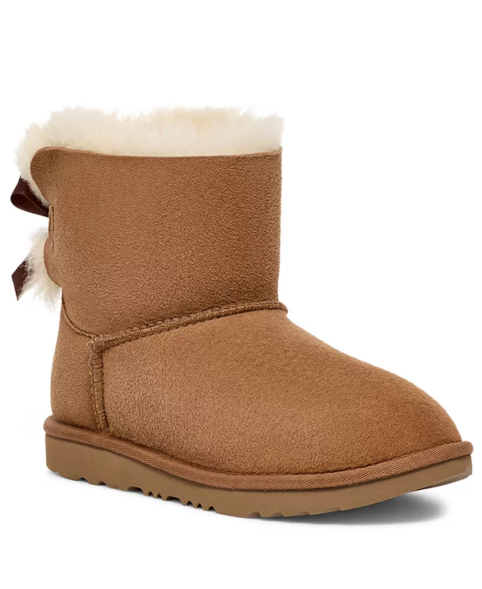 

Детские сапоги UGG Mini Bailey Bow II UGG, коричневый