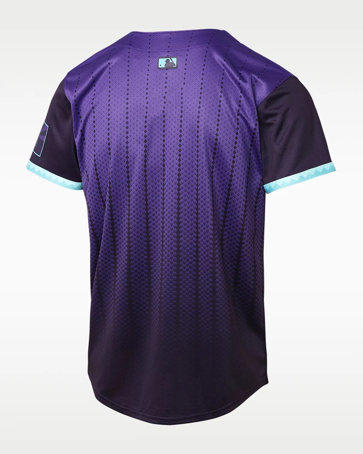 Детская большая футболка Nike Dri-FIT MLB Limited Jersey Corbin Carroll Arizona Diamondbacks, Purple — фото 2