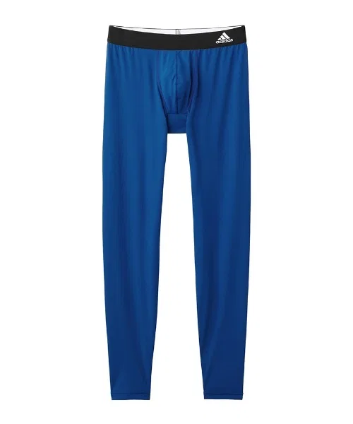 Тайтсы спортивные adidas Regular Standard синие
