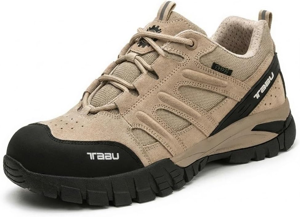 

Мужские защитные электрические ботинки FLOWERGIRR, низкие, с изоляцией и пробоезащитой, ботинки, хаки, резиновая подошва, размер США