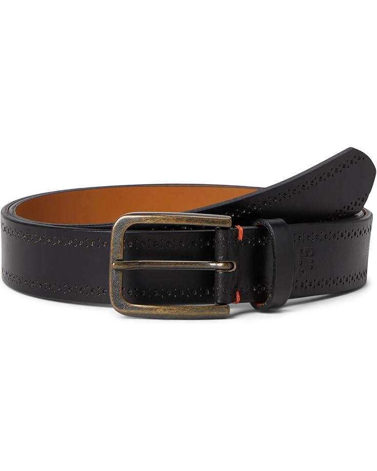 

Ремень Johnston & Murphy 175th Anniversary Brogue Leather Belt, черный