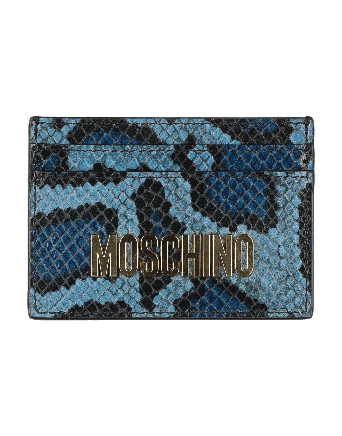 

Кошелек Moschino, синий