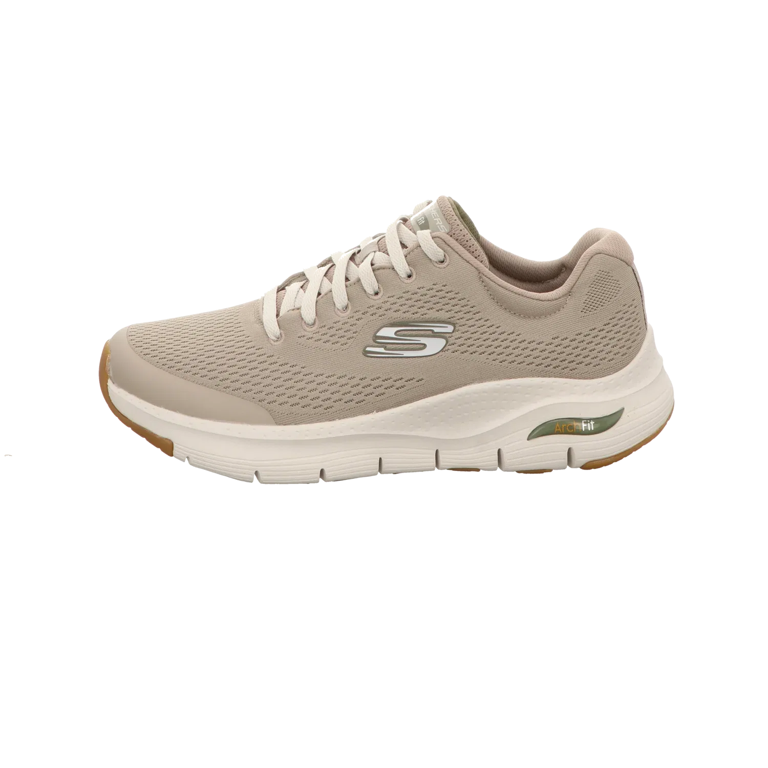 Кроссовки низкие, шнуровка, Skechers, taupe — фото 2