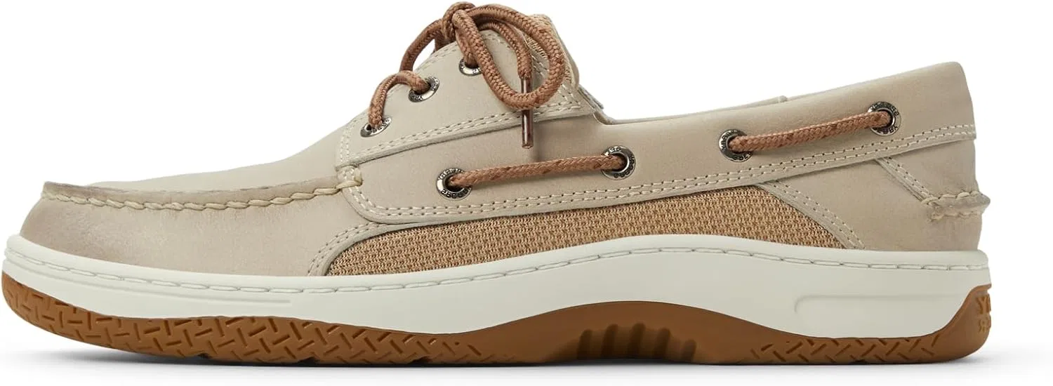 Мужские туфли-дерби на шнуровке Sperry Top Side Billfish с тремя люверсами, Cream