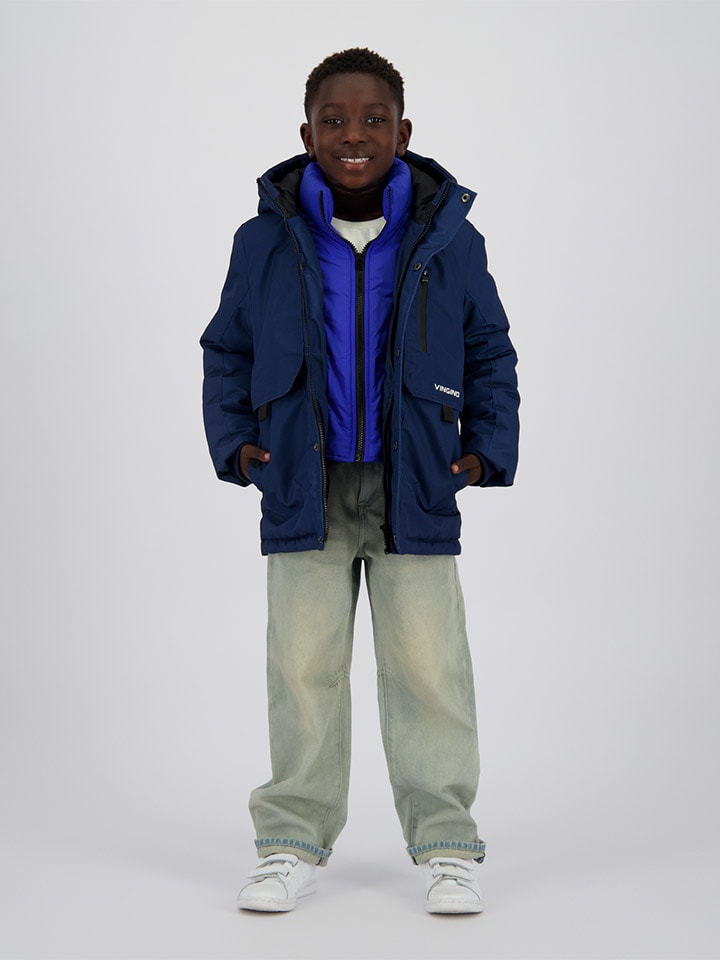 

Vingino Зимняя куртка "Tharpa" темно-синего цвета