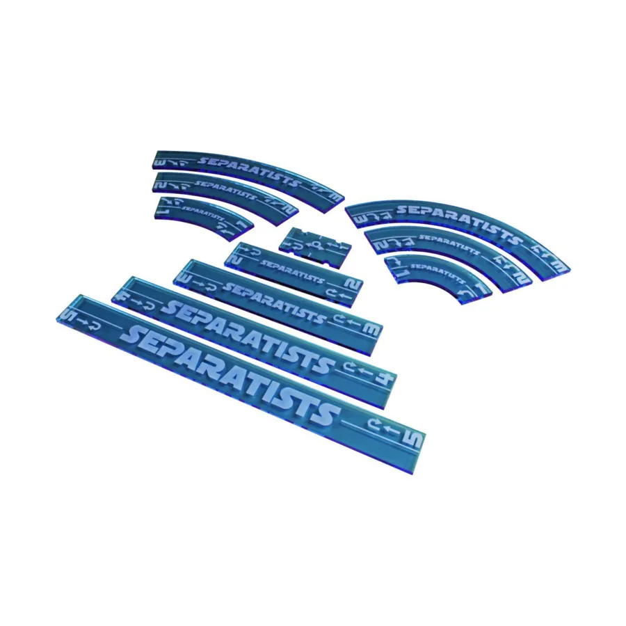 

Space Fighter 2nd Edition — набор манометров сепаратистов (флюоресцентный синий), Star Wars - X-Wing Miniatures Gaming Accessories (Litko Aerosystems)