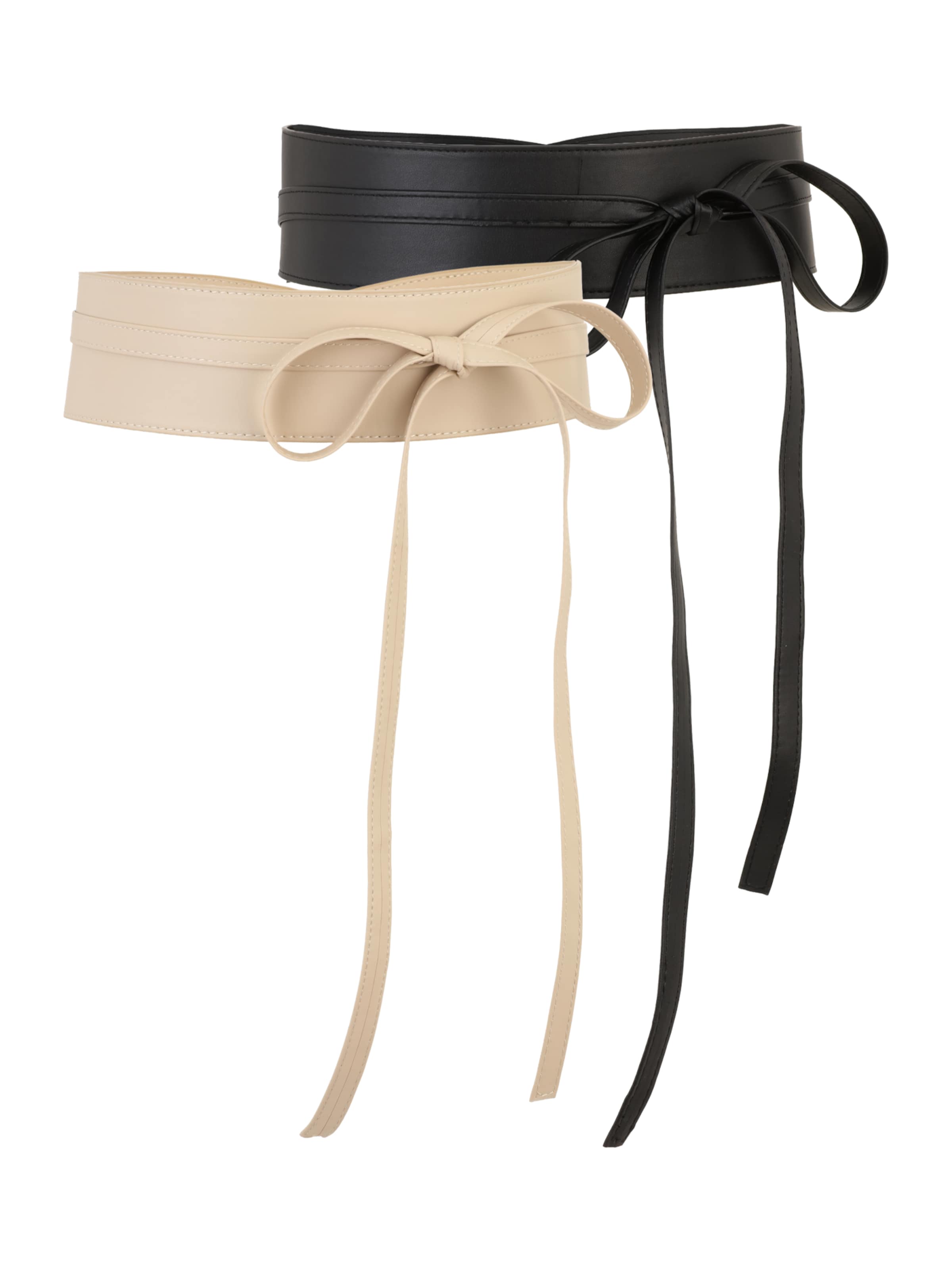 

ABOUT YOU Ремень в бежевом и черном цвете