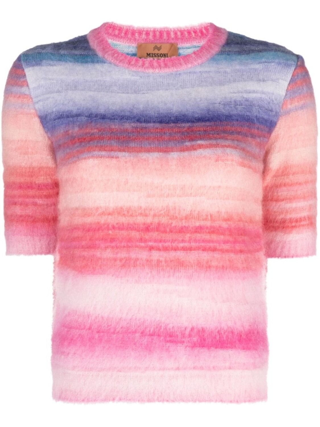 Missoni топ из смесовой шерсти, синий