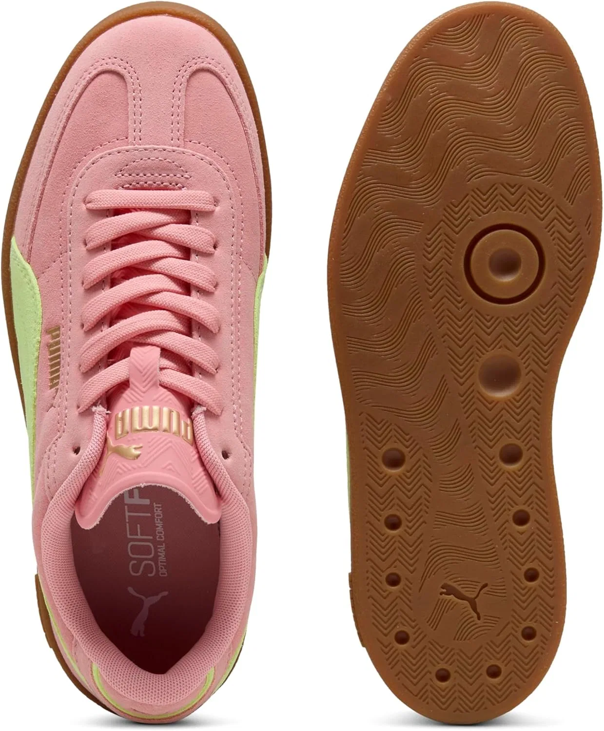 Кроссовки Puma унисекс PUMA Club II Era из замши, Pinkscape Fizzy Light — фото 4