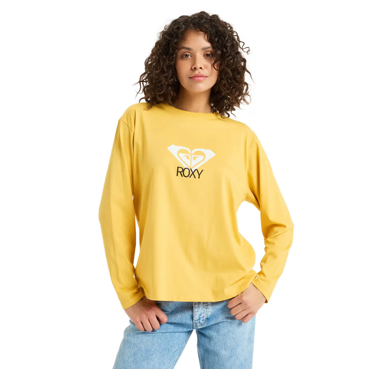 

Женская футболка Hangloose Art Roxy, желтый