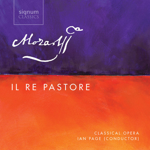 

CD диск Mozart / Ainsley / Orchestra of Classical Opera: Il Re Pastore K. 208