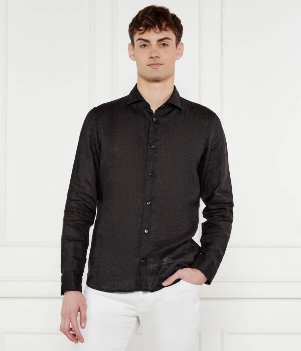 

Льняная рубашка pai-w Slim fit Joop!, черный