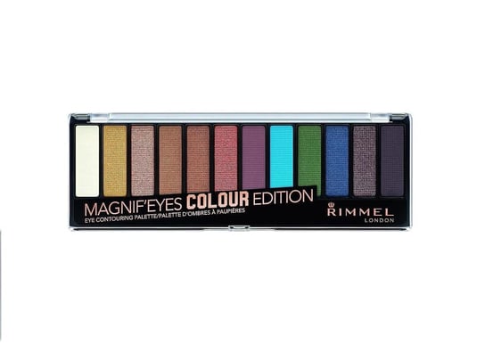 

Палетка теней для век 004 Color Edition, 14,16 г Rimmel, Magnif'Eyes, разноцветный