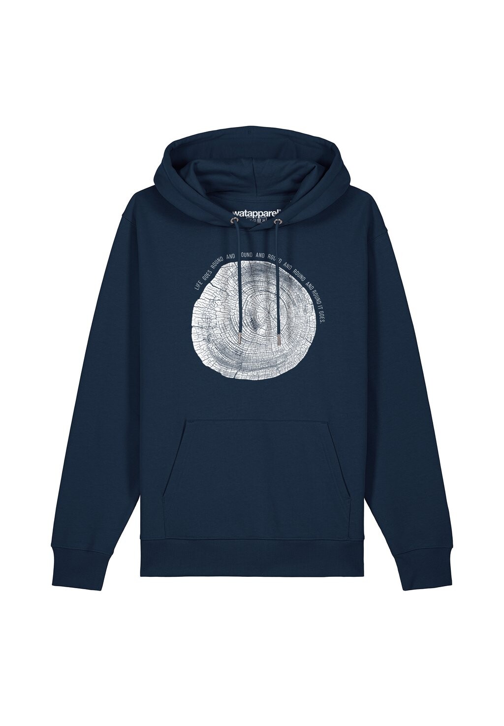 

Толстовка с капюшоном BAUMSCHEIBE watapparel, темно-синий