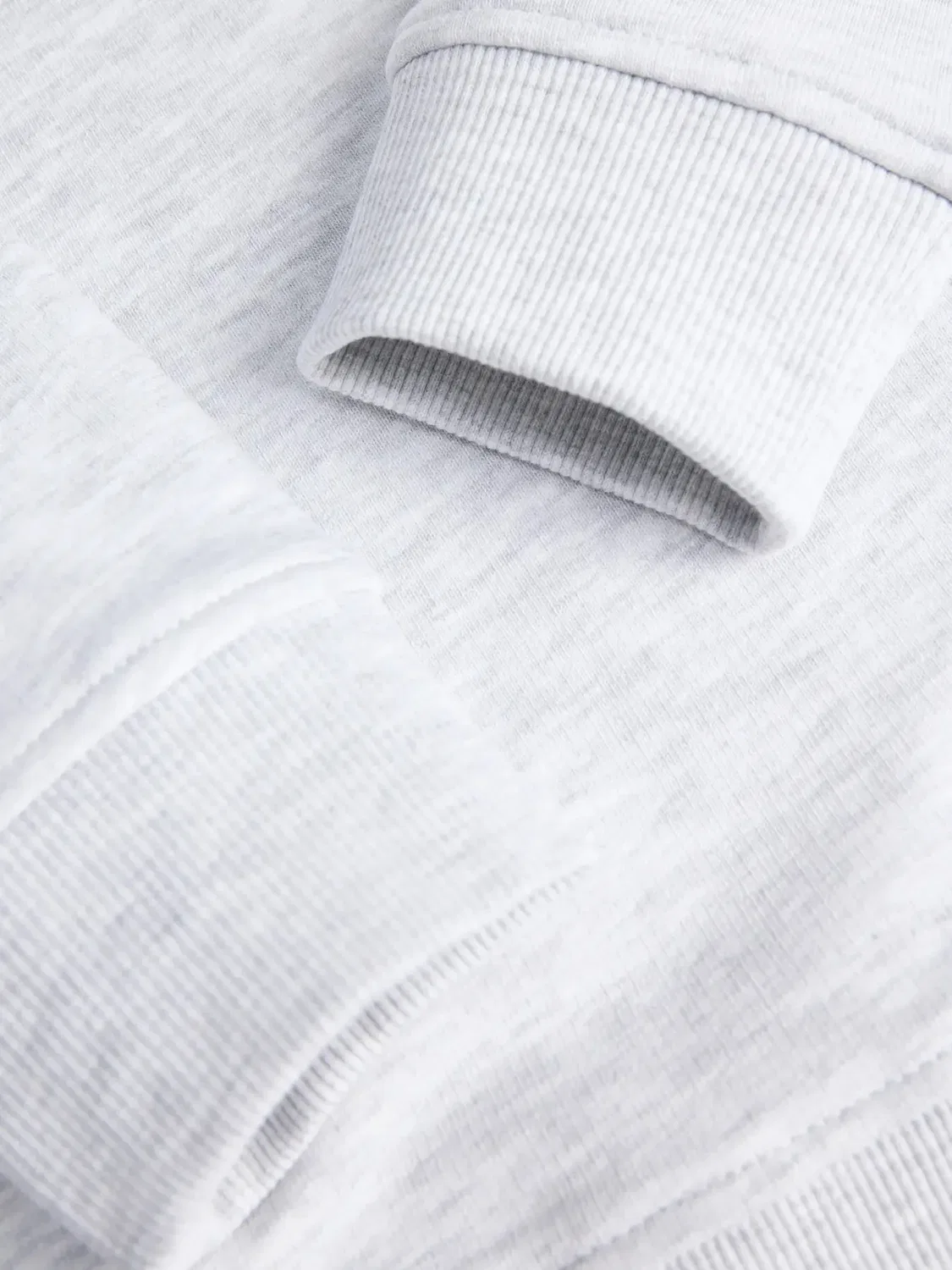 Свитшот с капюшоном JACK & JONES Junior, white melange — фото 4