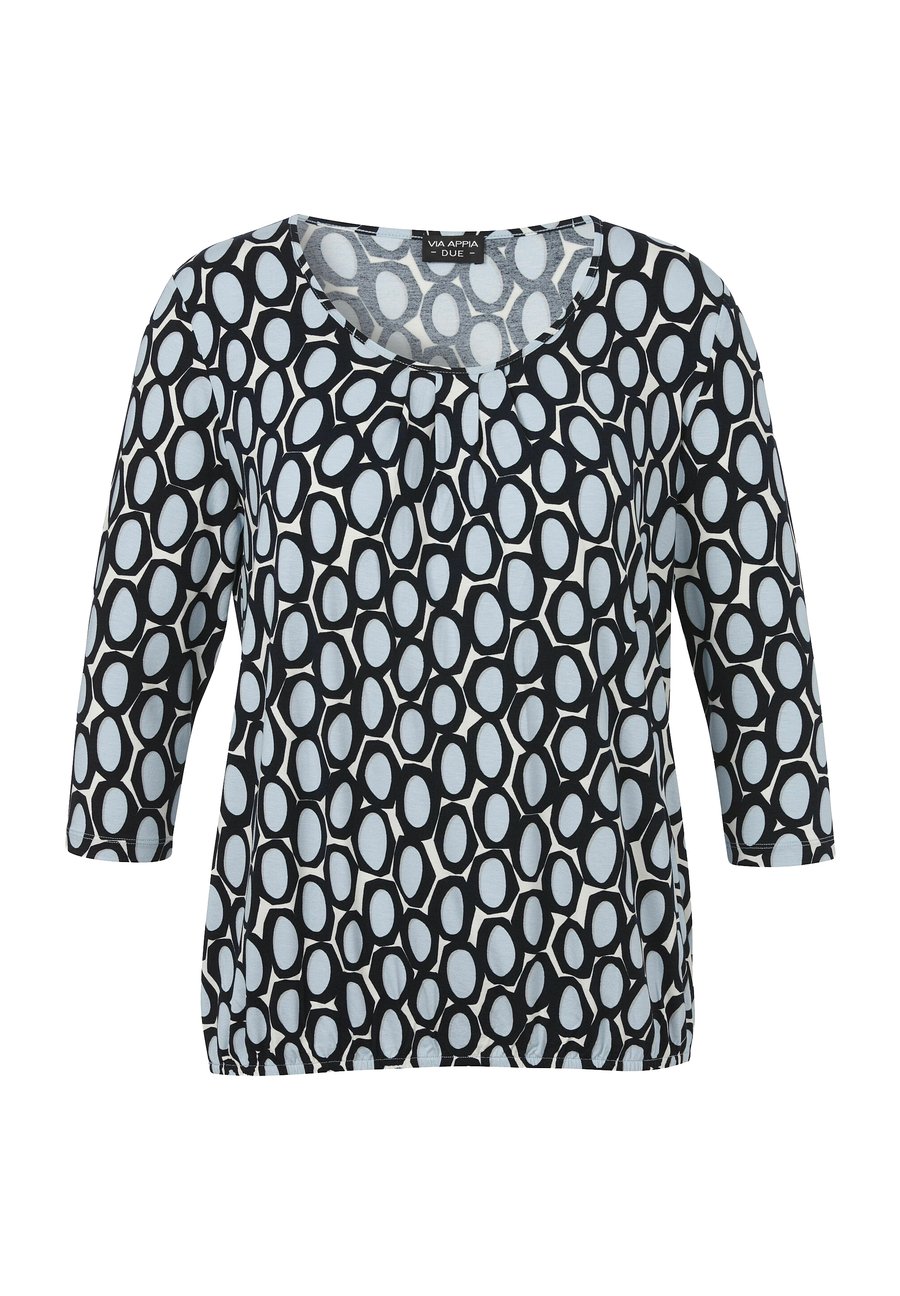 

Блуза Via Appia Due RUNDHALS DRUCK , Dunkelblau/Dark Blue