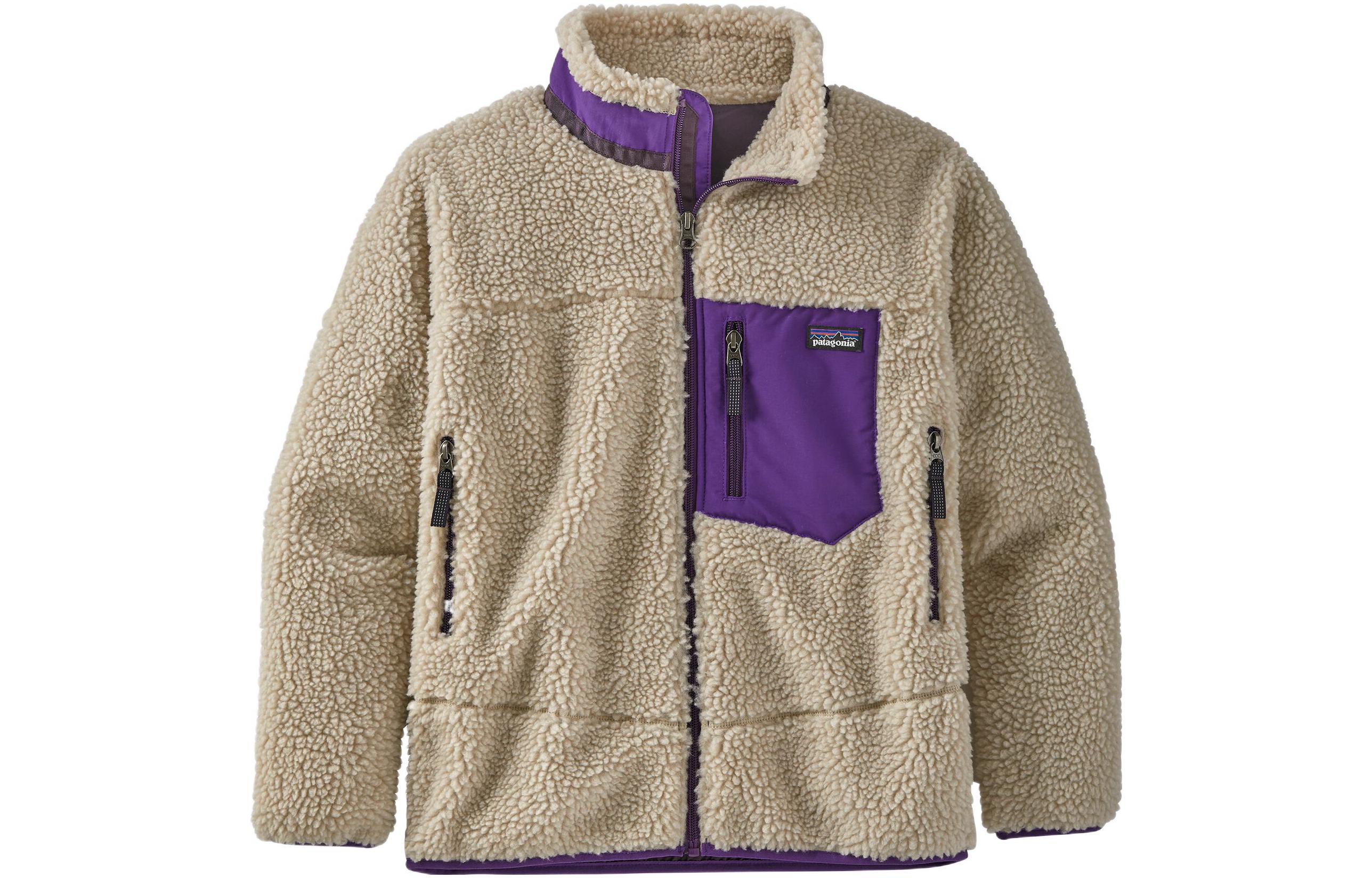 

Куртка Patagonia Retro X Fleece для детей, натуральный синий