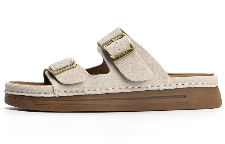 Шлепанцы женские Q.Vonton, хаки