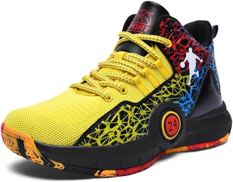 

Мужские спортивные кроссовки для бега, баскетбола и тренировок MoLig 2023, желтый