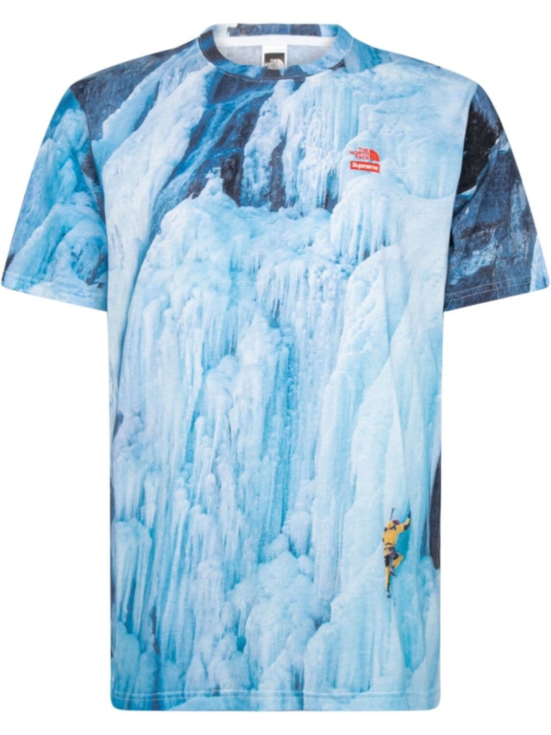 

Supreme футболка Climb из коллаборации с The North Face, синий
