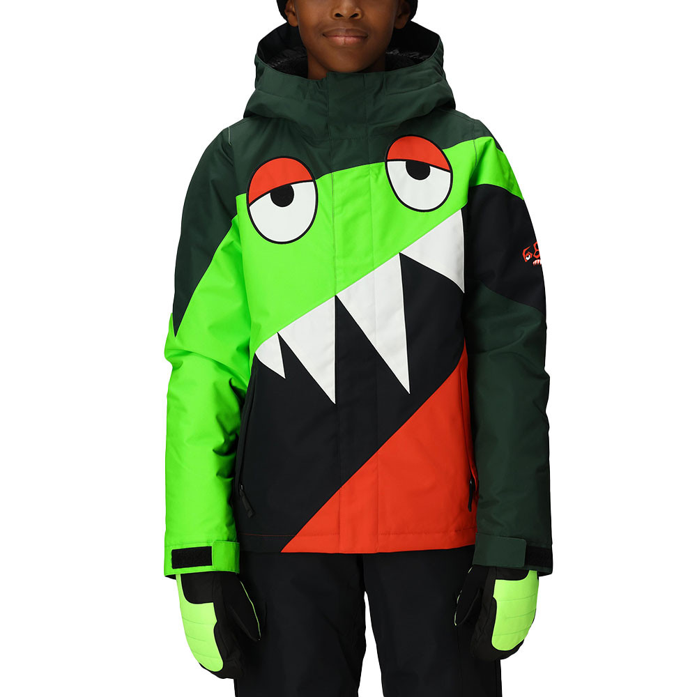 

686 Утепленная сноубордическая куртка Snaggletooth Owen (для мальчиков), Borealis Colorblock Green